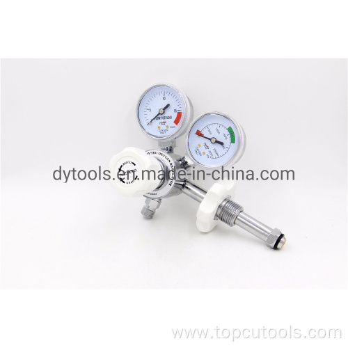 High Pressure Medical Oxygen Regulator with Fiowmeter